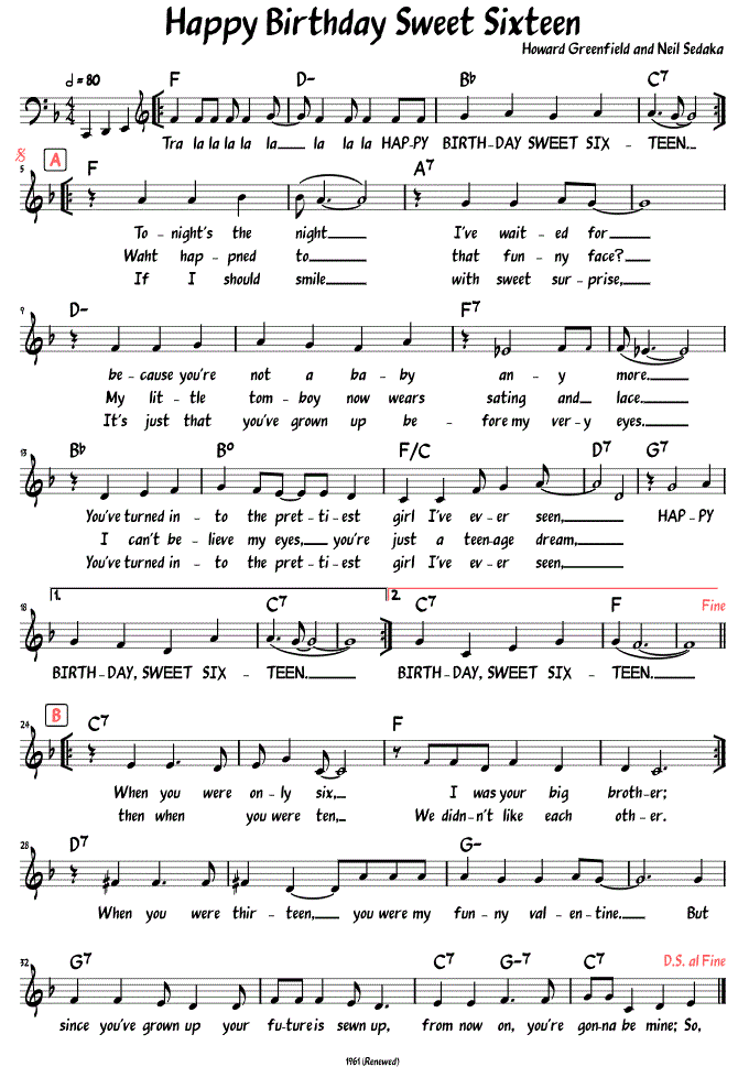 Sheet Music